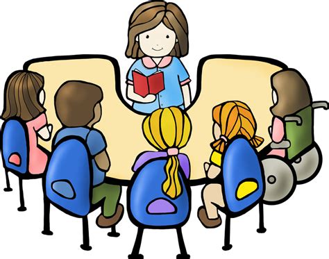 reading group clipart|free group reading clip art.